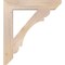 Ekena Millwork Olympic Slat Smooth Bracket, Douglas Fir, 5 1/2"W x 34"D x 38"H BKT06X34X38OLY06SDF - alternate 2